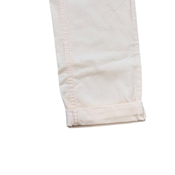 Loft Womens Marisa Skinny Ankle Pants Size 4 Light Pink Cotton Blend New - Picture 9 of 10